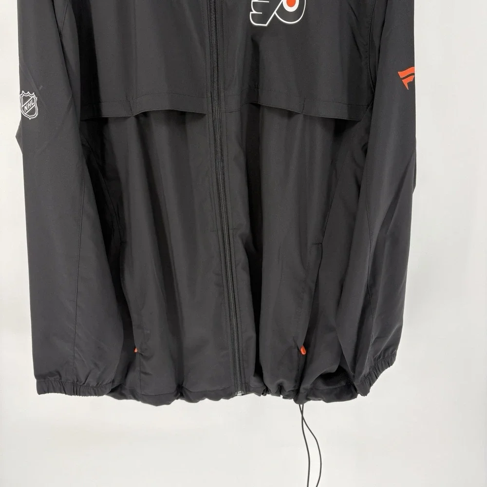 Philadelphia Flyers Authentic Pro Full Zip Windbreaker NHL Fanatics Tech Men XL
